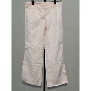 J. Crew Wide-Leg Weathered Broken In Chino Trouser Size 6R Classic Fit